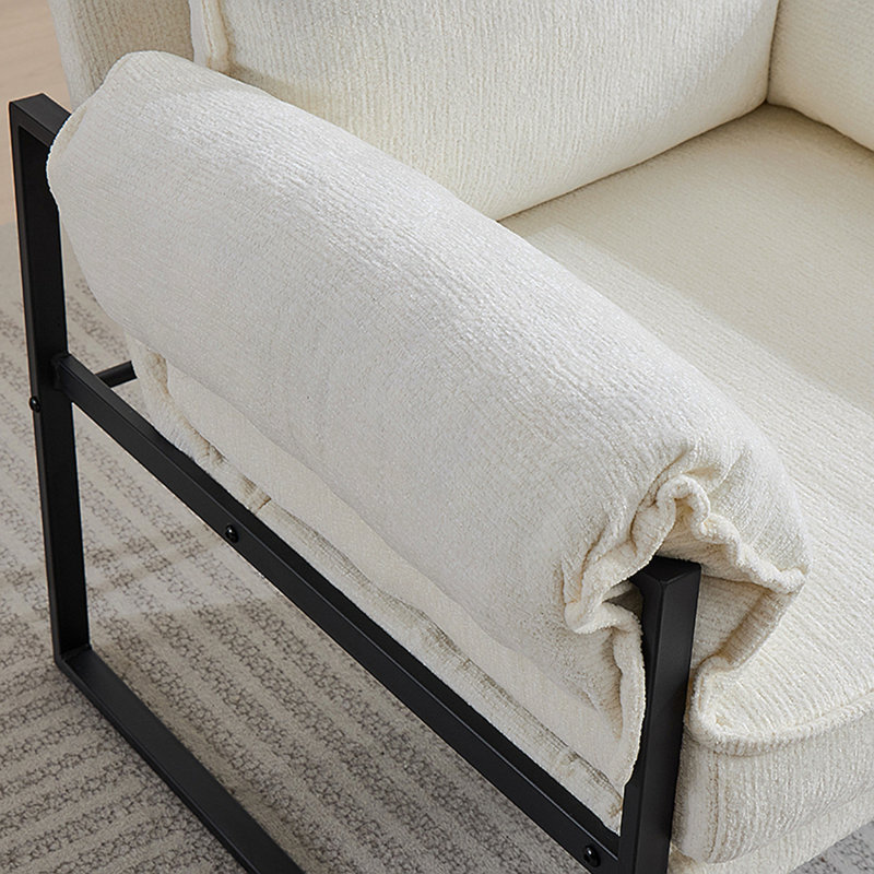 Adjustable Recliner, Adjustable In Various Angles (90°-180°), Suitable For A Variety Of Scenes, Whether It Is Resting, Games, Or Reading, It Is An