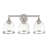 4 Light Polished Chrome Large Vanity Sconce With Mouth Blown Clear Glass-20810487-20810486