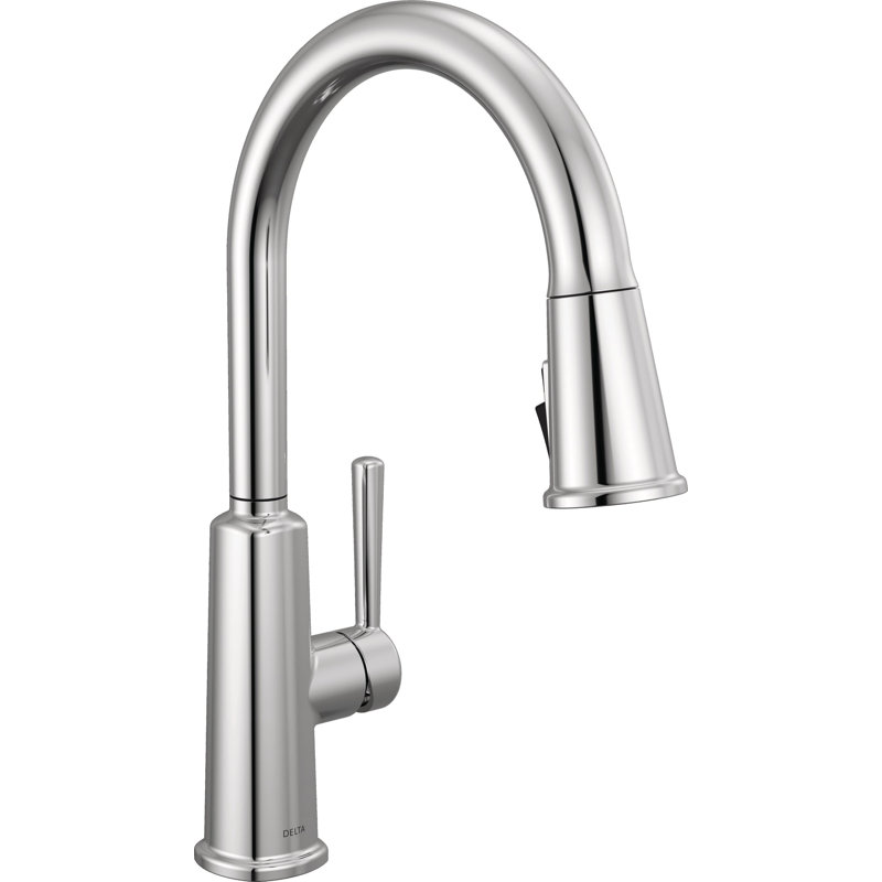 Finnridge Pull Down Kitchen Sink Faucet, Kitchen Faucet with High Pressure ProClean Spray, Chrome