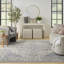 Tapis bleu intérieur / extérieur Nourison Essentials-1519314774