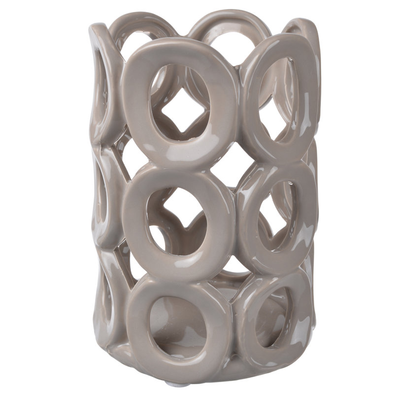 Porte-votive en céramique, H 7 po x l 5 po x P 5 po