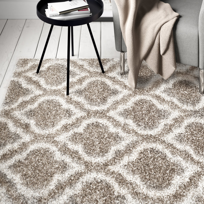 Rossmoor Geometric Hand Woven Area Rug, Rectangle 91 x 152cm