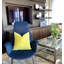 Housse de coussin en velours vert uni-108655427-108655430
