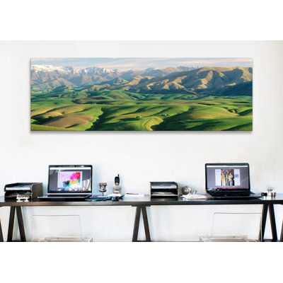 " Farmland S Canterbury New Zealand " by Panoramic Images