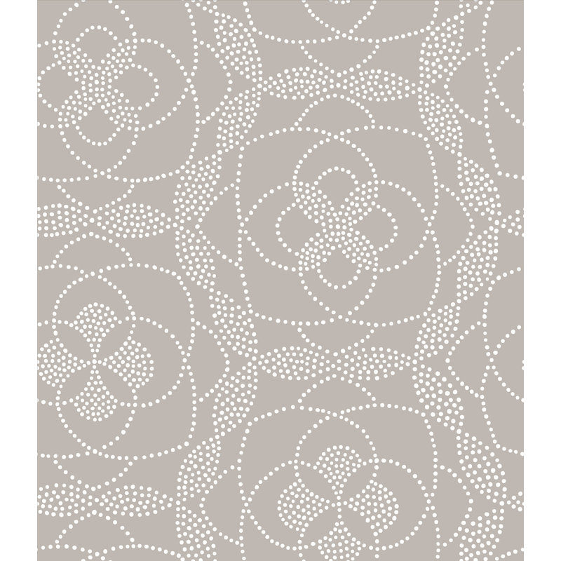 Geometric Roll, Light Gray