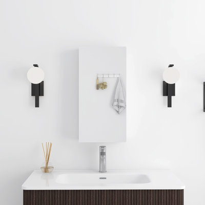 Rectangular Medicine Cabinet With Mirror