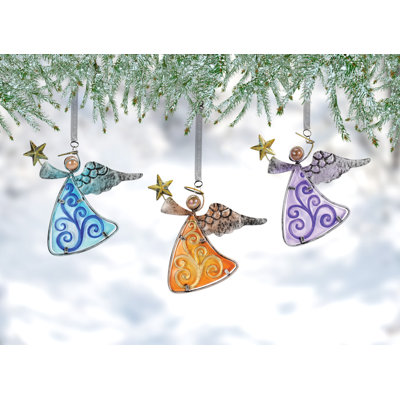 Ange coloré gonflable - 3 pièces