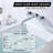 SUMERAIN High Flow Bathtub Faucet,  Extra Long Spout Double Handle Wall Mounted Tub Filler-64613513-92914150