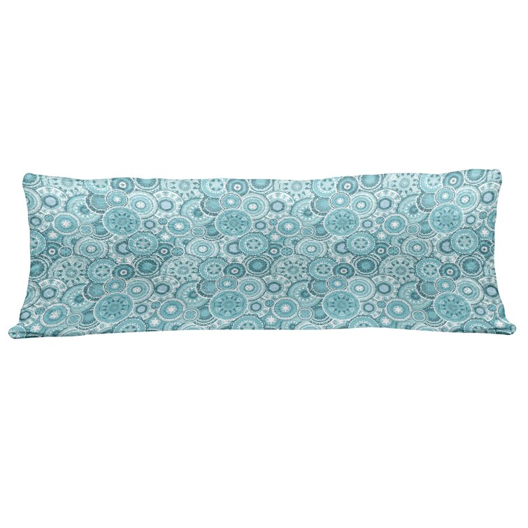 Large Throw Pillows, Teal Aqua Gray and Turquoise Blue Couch Pillows Set,  Bed Decor Pillow, or Blue Lumbar Pillow Covers for Sofa Cushions 