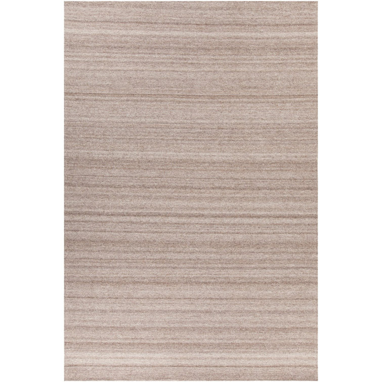 Tapis brun contemporain texturé Datto
