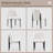 Alpena 5-Piece Round Faux Marble Dining Set With Fluated Base-185947493-185947492-185947494