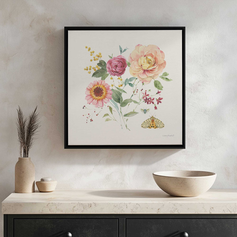 Impression sur toile Summe, Brun, Impression encadrée sans passe-partout, H 31,5 po x l 31,5 po