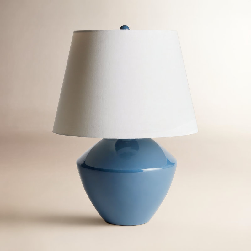 Marron Table Lamp, Blue