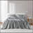 4 PCS Twin Luxury Sheet Set Grey-133388281
