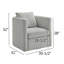 Fauteuil demi-tonneau pivotant-1514602340
