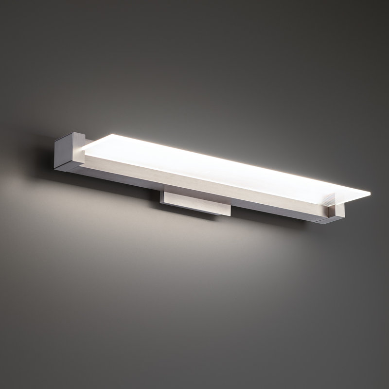 1 - Light LED Bath Bar, Brushed Nickel