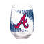 Ensemble de 2 verres à vin sans pied sous licence officielle MLB, 50 cl.-1216226737