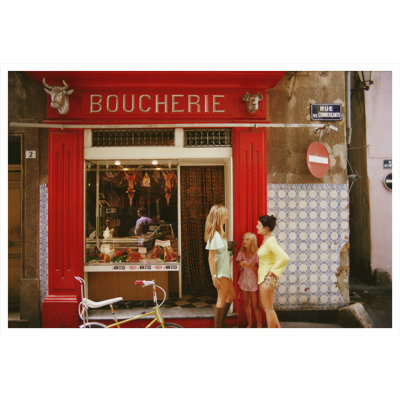 "Saint-Tropez Boucherie" par Slim Aarons, photographie