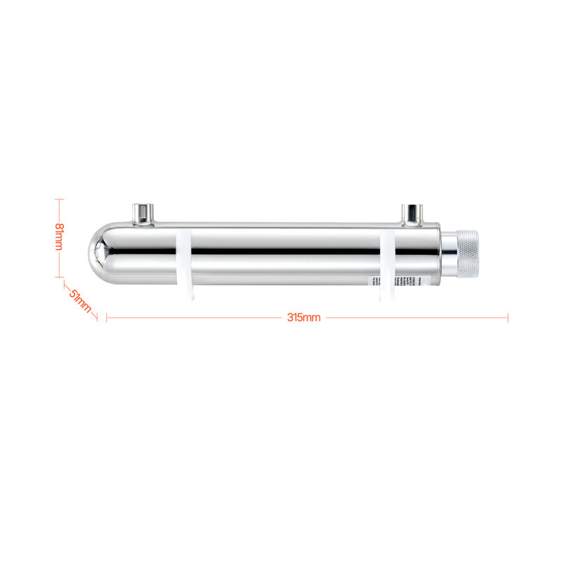 Filtre ultraviolet 110V 12W UV Water Purifier 1GPM
