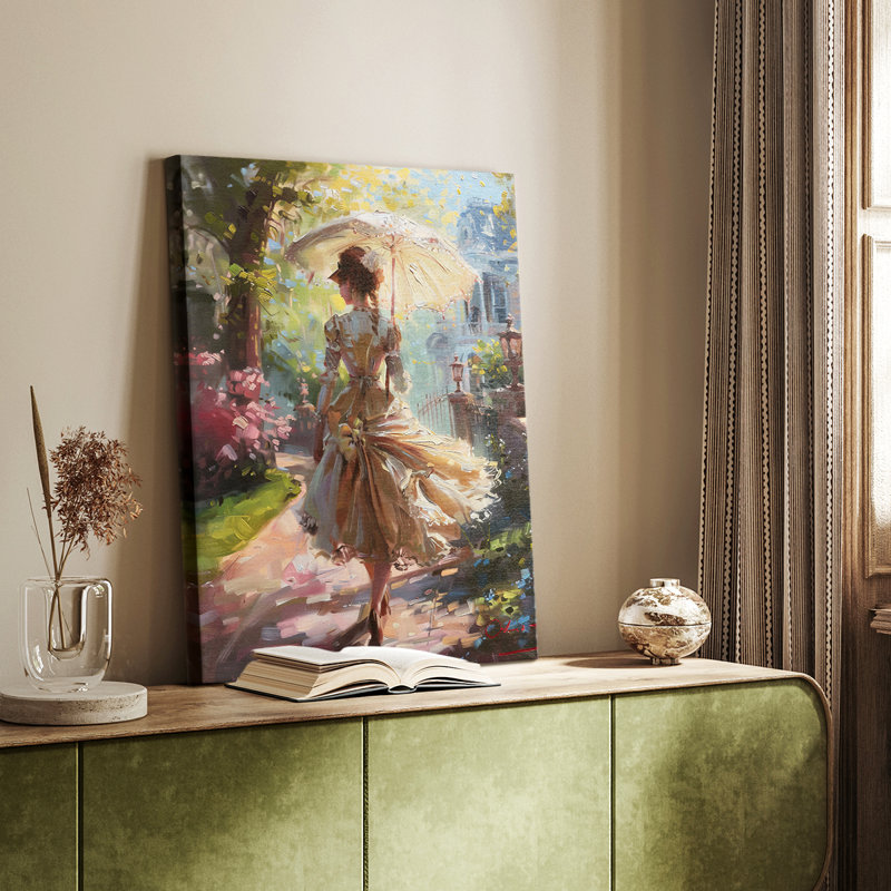 WILEN Series DCLI - Toile tendue avec châssis Premium - Prêt à être accroché, H 60 po x l 40 po
