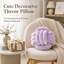 Boule de coussin mauve, coussin décoratif rond 11 pouces pour canapé-133968963