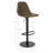 Safeta Swivel Upholstered Adjustable Height Counter Stool-2012125270