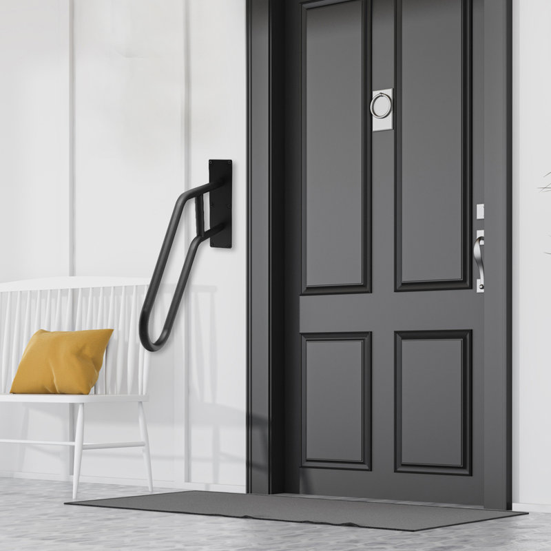 Rampe d'escalier, H 11,80 po x l 3,14 po x P 26 po