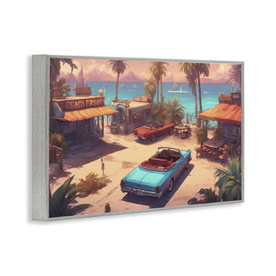  «Bright Beach Hues View», estampe numérique par Noah Bay