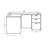 Mod L-Desk with Single Pedestal-87690696-87690697