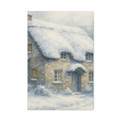 Aaroon Single Picture Frame Print on Canvas