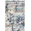Tapis abstrait crème / bleu Felty-2097670550