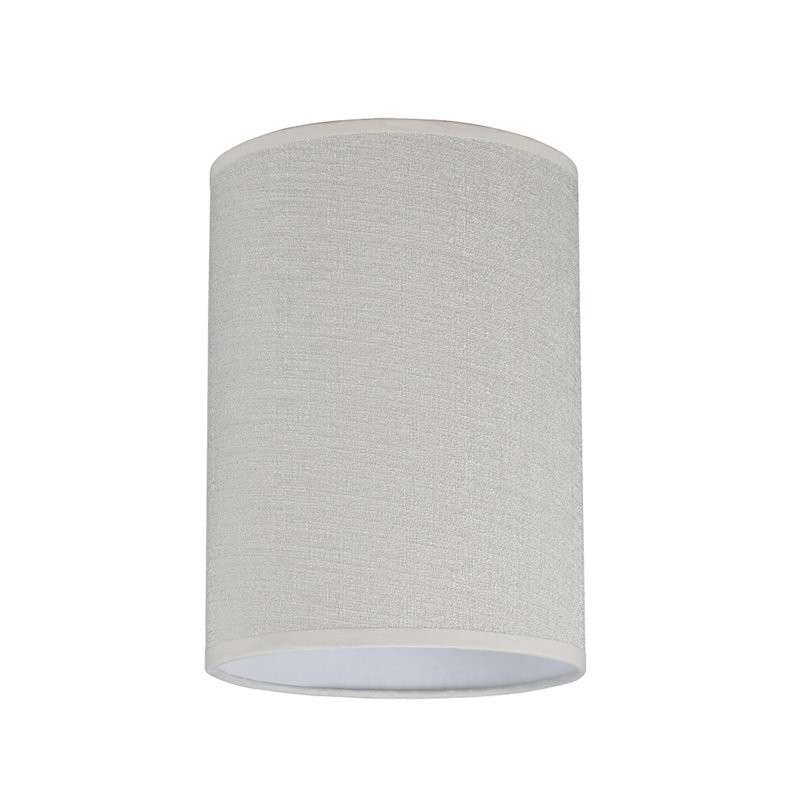 Abat-jour tambour en tissu 11 po H 11 po