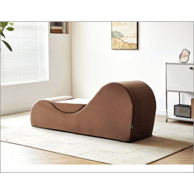 Chaise longue Solace, conception ergonomique avec noyau en mousse haute densité à la fois doux et ferme, anse amovible lavable à la machine