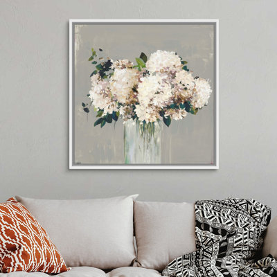 " White Hydrangea " by Allison Pearce