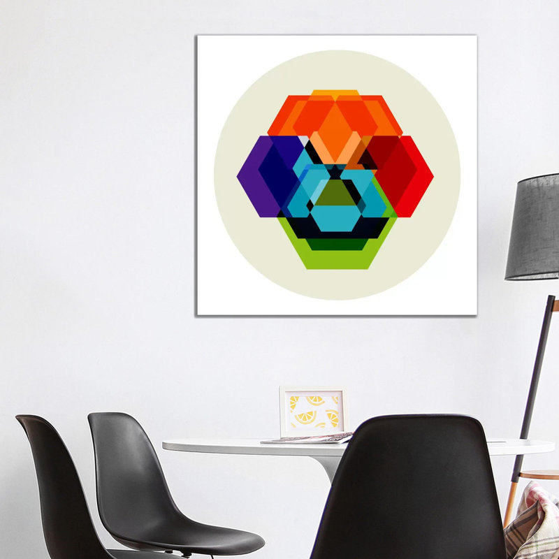 The Sky & You Composition by 5by5collective - Wrapped Canvas Gallery-Wrapped Canvas Giclée, 93.98cm H x 93.98cm W