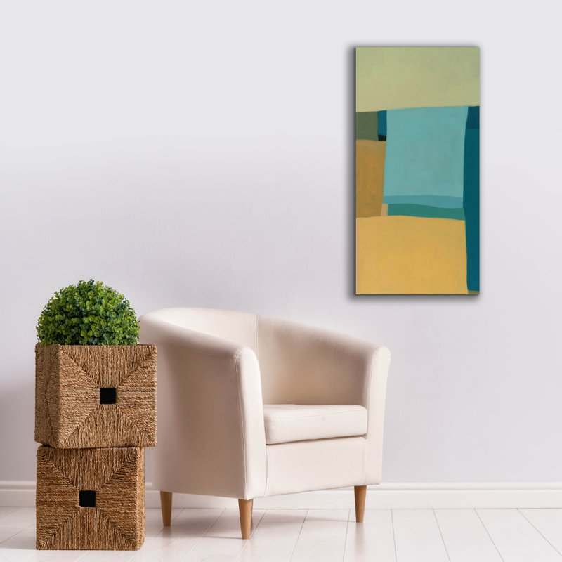 Art mural sur toile Latitude Run® «At The Beach I» par Tamar Zinna, H 40 po x l 20 po x P 1,5 po