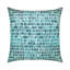 Thumbprint Sunbrella® Throw Square Indoor/Outdoor Pillow Cover & Insert by Elaine Smith-90308615-39747767