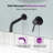 Wall Mounted Optional Single-handle Bathroom Faucet