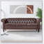 Canapé 3 places à coussin carré amovible de 82,5 pouces de largeur, parfait pour le confort et le style de tout salon.