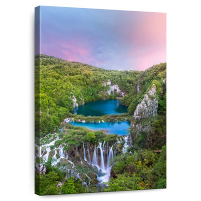 Paysage du parc Alvord Plitvice
