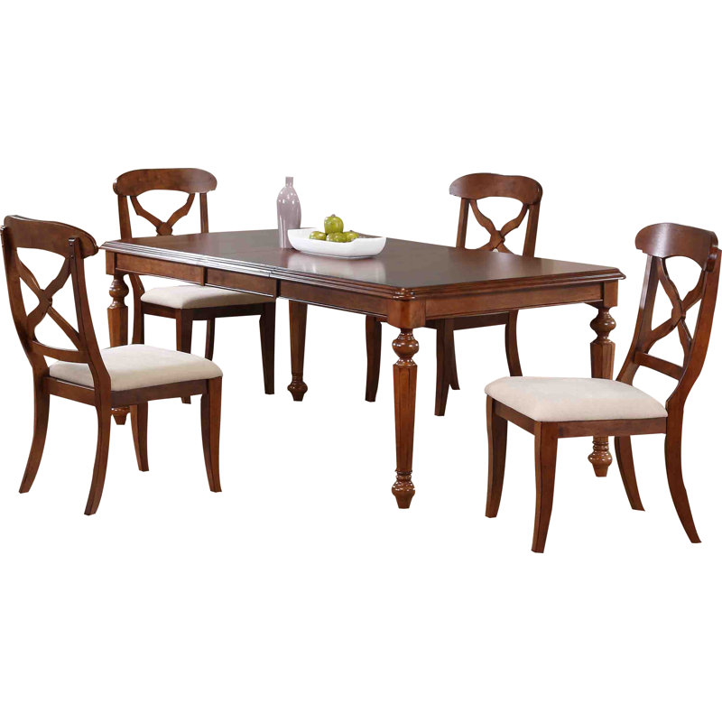 Ensemble de table de pub 5 pièces Azura, Châtaignier