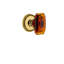 Grandeur Soleil Rosette Passage with Baguette Crystal Door Knob-33036486-33036490