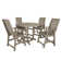 Midwest 4-Person 48" Round, Counter-Height Dining Set