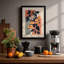 Geometric Bloom Botanical - Framed Print-251084194-251084205