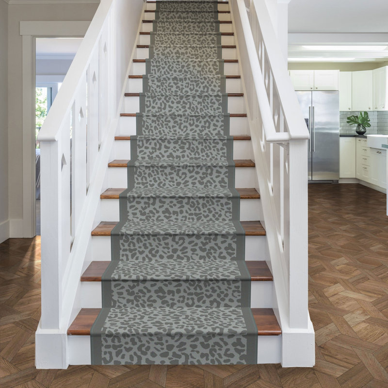Stair Runner Animal Print Area Rug, Runner 70 x 630 cm