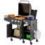 Barbecue au propane à 3 brûleurs avec brûleur latéral et barbecue de 9,5 kW