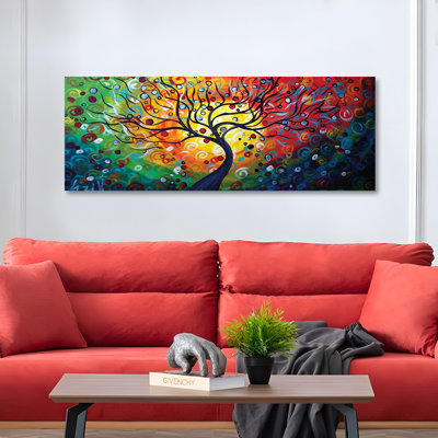 Peinture décorative sur toile