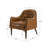 Rhinehart 28.5" Wide Genuine Leather Barrel Chair-1523888060