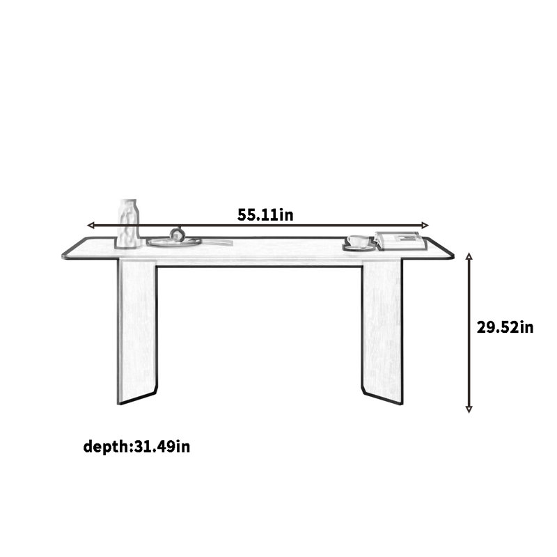 Montiara, 29.52"H x 55.11"L x 31.49"W