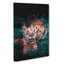 Lioness Duo In Abstract - Wrapped Canvas-55307647